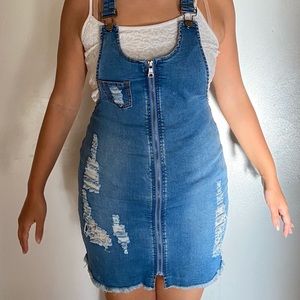 Denim dress